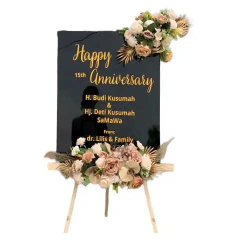 Papan Bunga Akrilik Kaungcaang